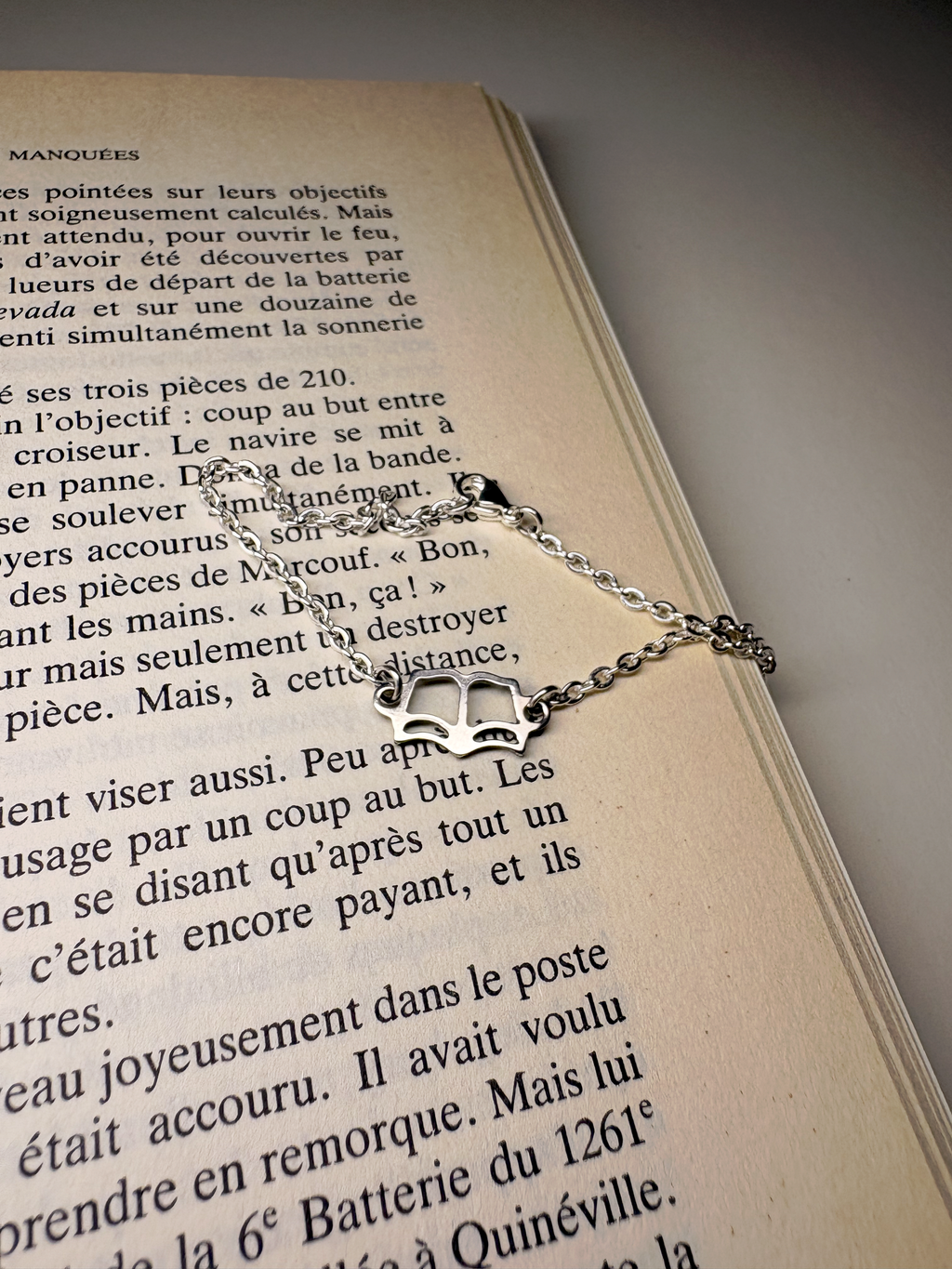 Armband "En öppen bok"